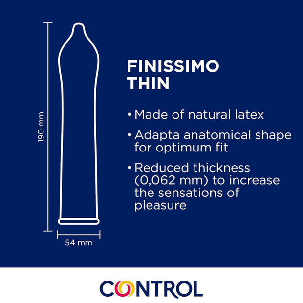 Control Finissimo Senso 144 Preservativi Ultrasottili Premium - immagine 2