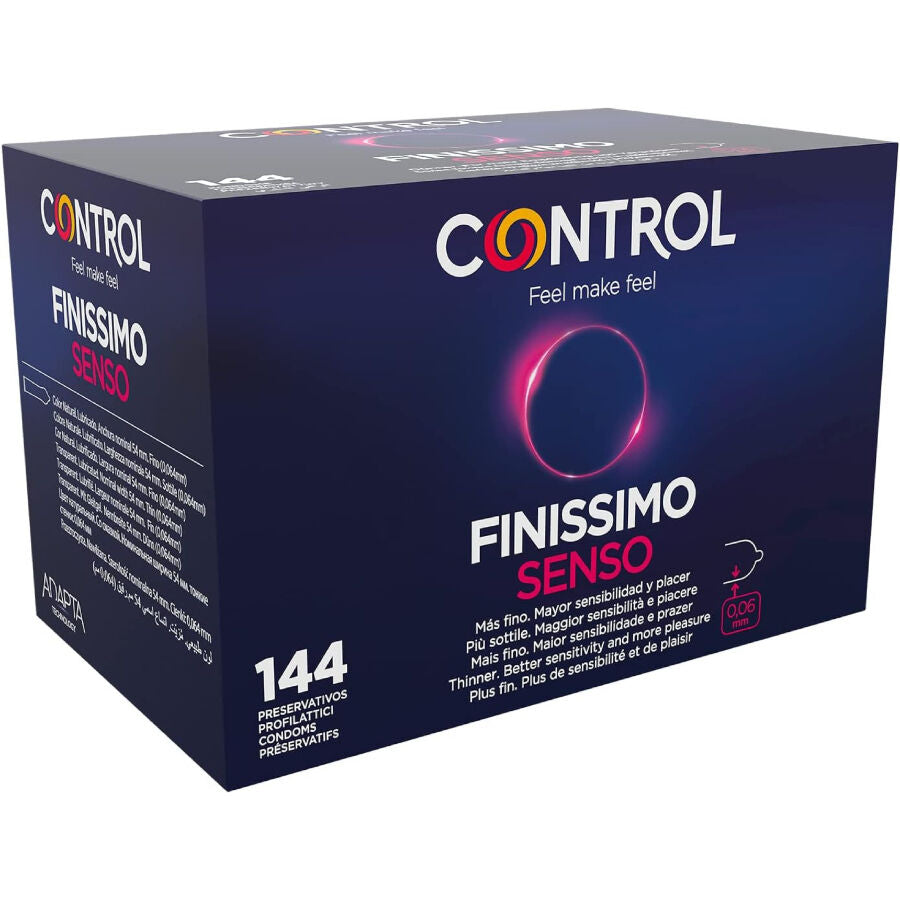 Control Finissimo Senso 144 Preservativi Ultrasottili Premium