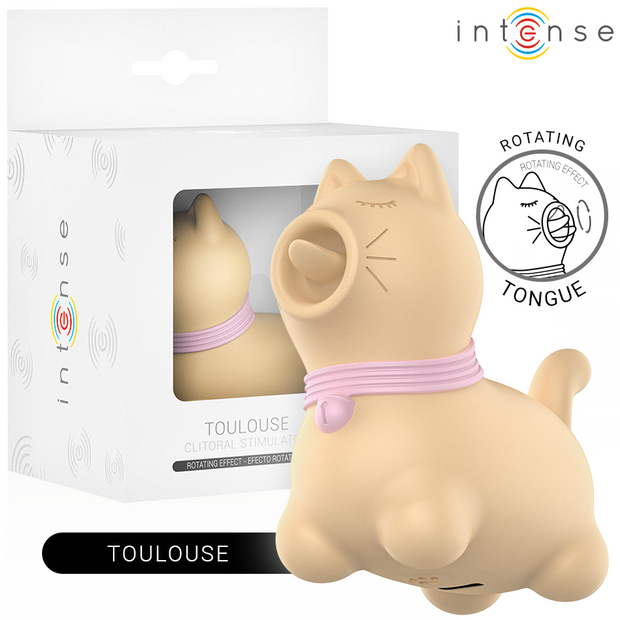 Fun Toys Intense Stimolatore Clitorideo con Lingua Rotante 360°