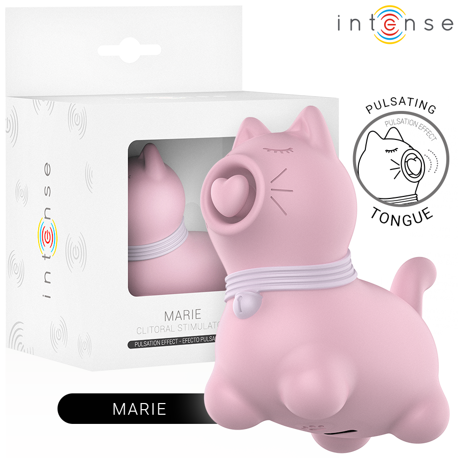 Fun Toys Intense Marie Pink - Stimolatore Effetto Lingua in Silicone