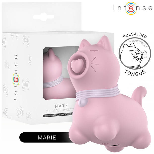 Fun Toys Intense Marie Pink - Stimolatore Effetto Lingua in Silicone