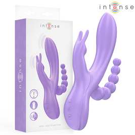 Intense Miko Vibratore Triplo in Silicone Ricaricabile USB