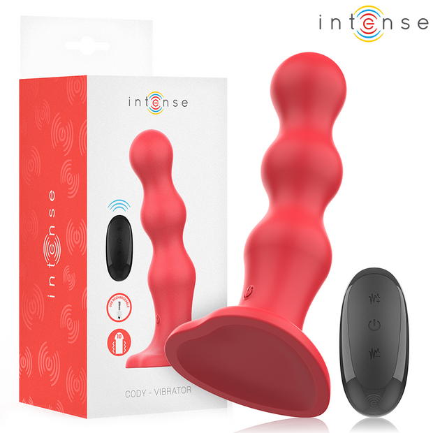 Control Intense Cody Vibratore con Ventosa e Telecomando Premium