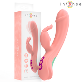 Intense Rachel Rabbit Vibratore Doppia Stimolazione in Silicone