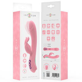 INTENSE - RACHEL RABBIT VIBRATOR 5 VIBRAZIONI ROSA