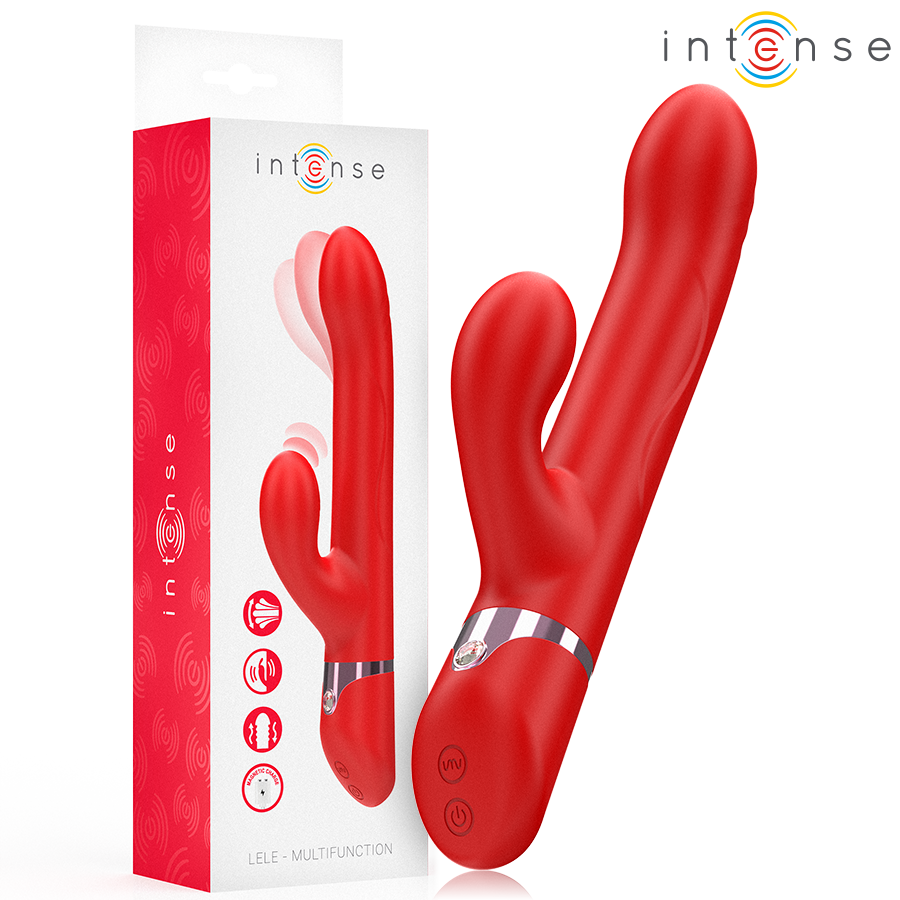Intense Vibratore Multifunzione Rotante e Oscillante Premium