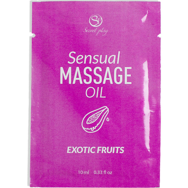 SecretPlay Olio da Massaggio Monodose Frutti Esotici 10ml