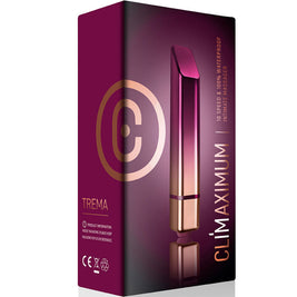 CLIMAXIMUM - VIBRATORE A PROIETTILE CON ROSSETTO TREMA