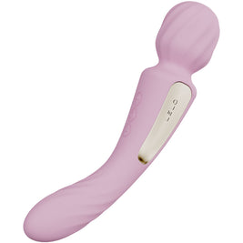 LELO Switch Vibratore Wand Doppia Stimolazione Rosa in Silicone Premium - immagine 2