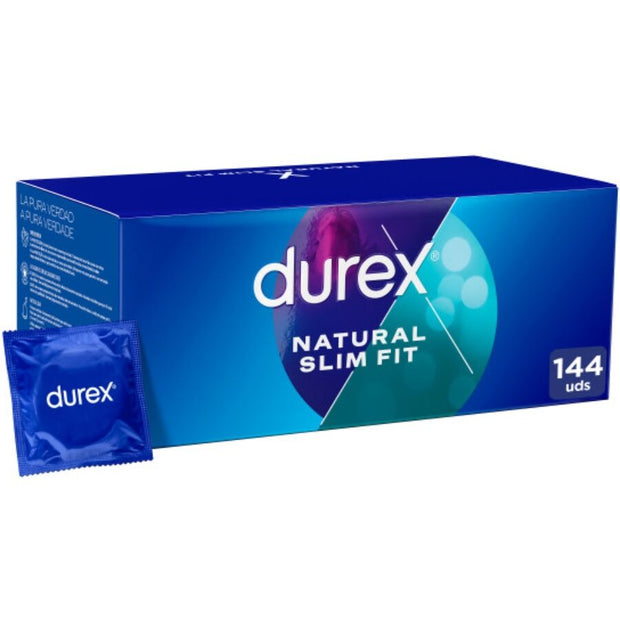 Durex Natural Slim Fit Basic Preservativi 144 Unità Premium