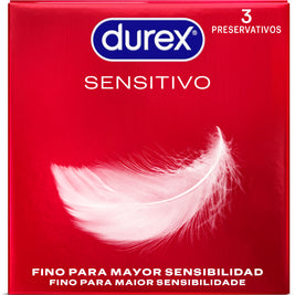 Durex Sensitive Premium - Preservativi Ultrasottili 3 Pezzi