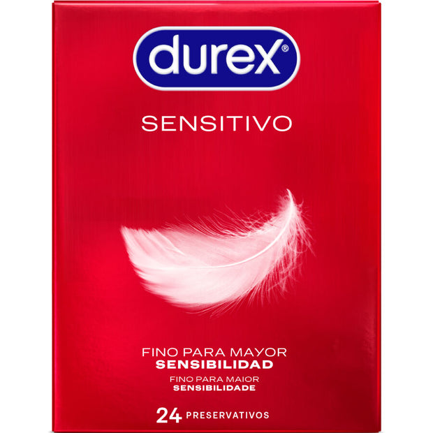 Durex Sensitive Preservativi Ultrasottili - Confezione 24 Pezzi