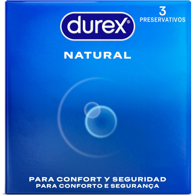 Durex Naturali Preservativi in Lattice Naturale 3 Pezzi