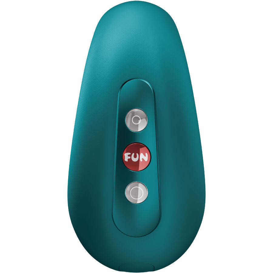 Fun Factory Cherie Double Stimolatore Air Pulse Verde Premium - immagine 3