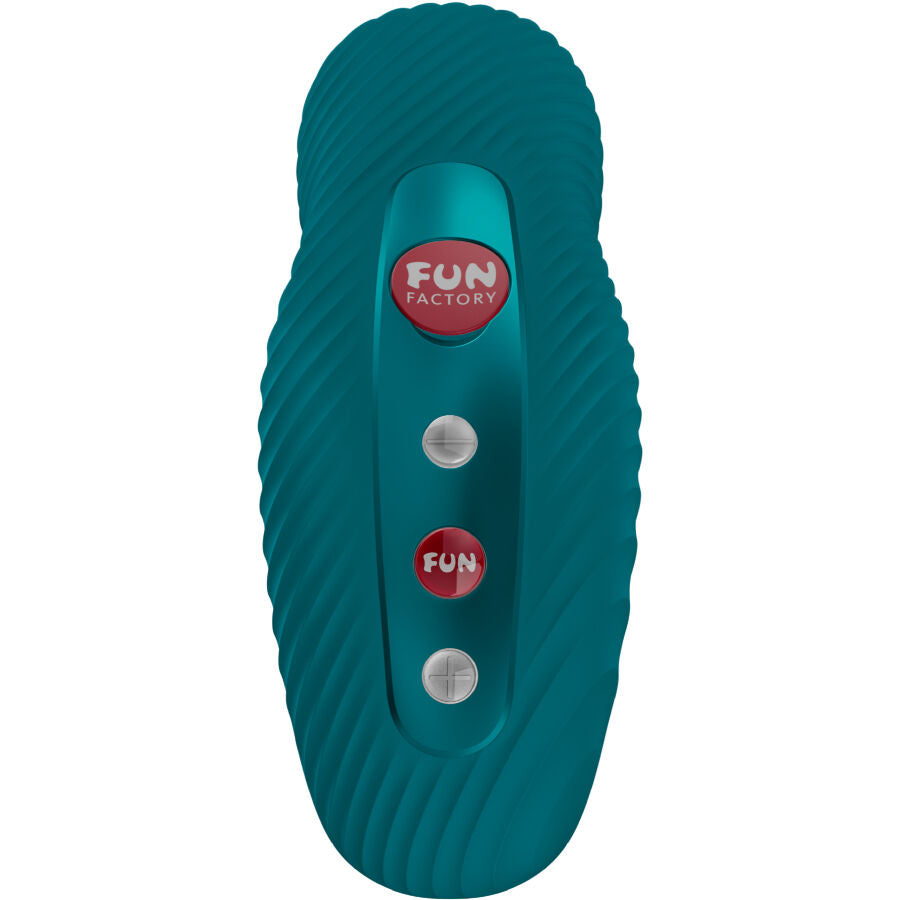 Fun Factory Laya III Vibratore Clitorideo Lay-On Verde Bottiglia - immagine 3