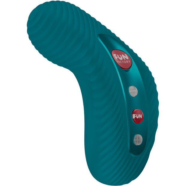 Fun Factory Laya III Vibratore Clitorideo Lay-On Verde Bottiglia - immagine 2