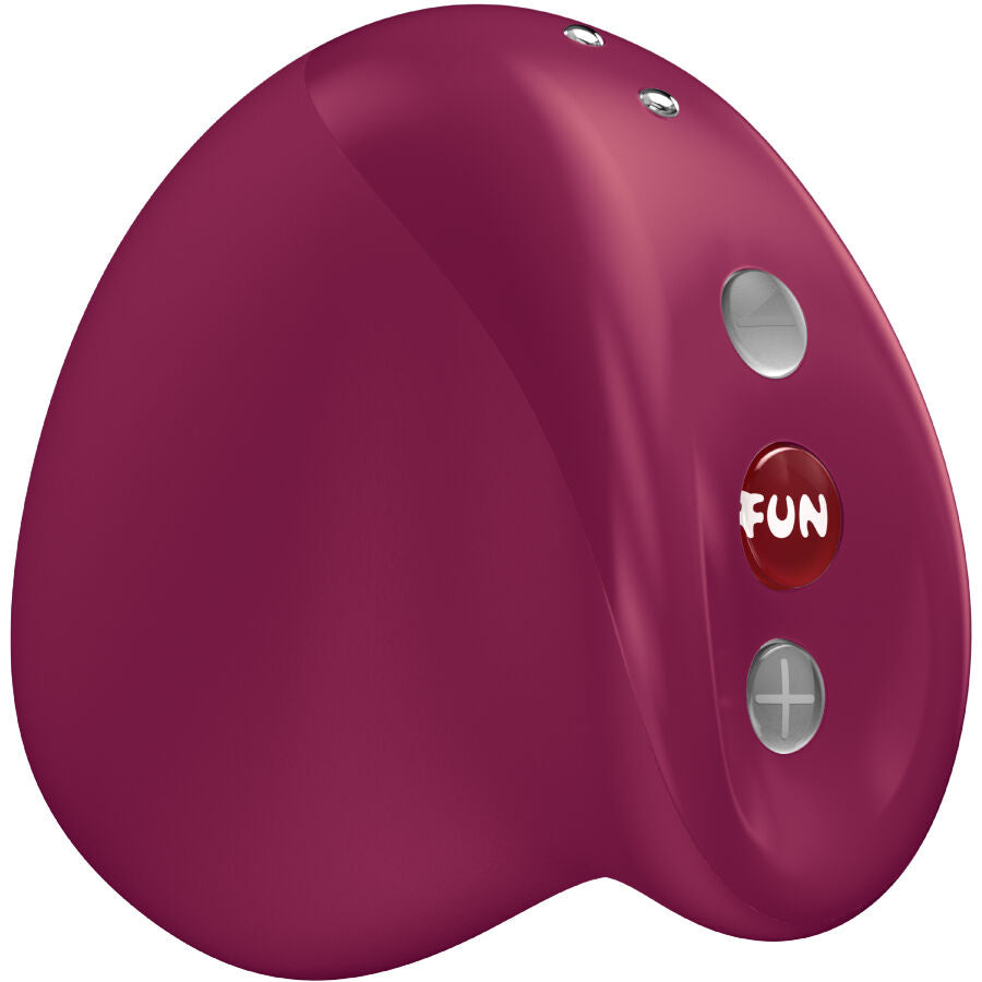 Fun Factory Mea Stimolatore Air Pulse in Silicone Rosso Vino