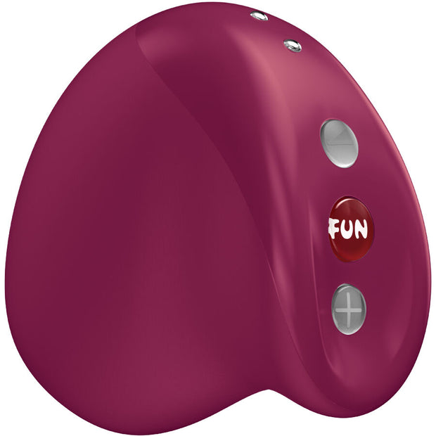 Fun Factory Mea Stimolatore Air Pulse in Silicone Rosso Vino