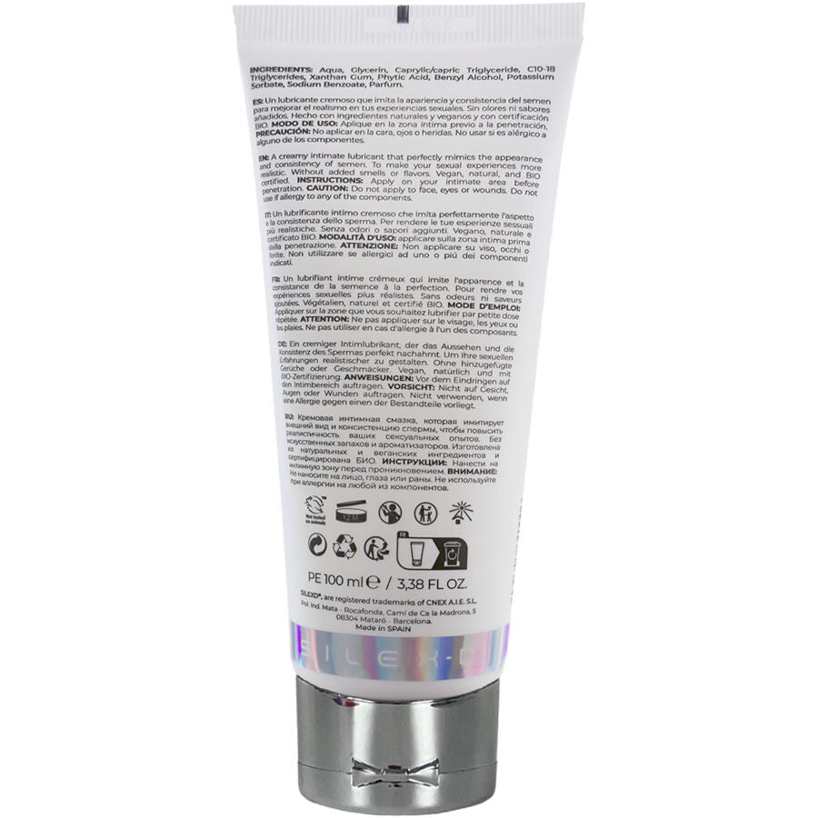 Silexd Lubrificante Bio Cremoso a Base d'Acqua 100ml - immagine 2