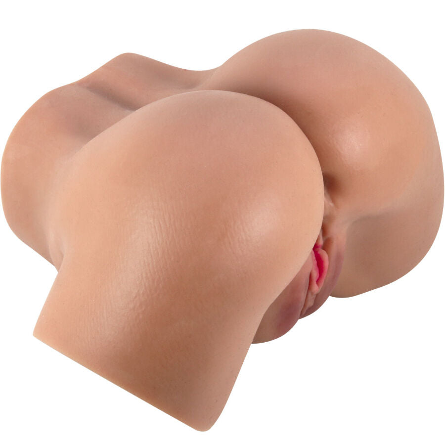 CRAZY BULL - VIBRATORE HAILEY CON VAGINA E ANO REALISTICI MULATTO CONTROLLO REMOTO