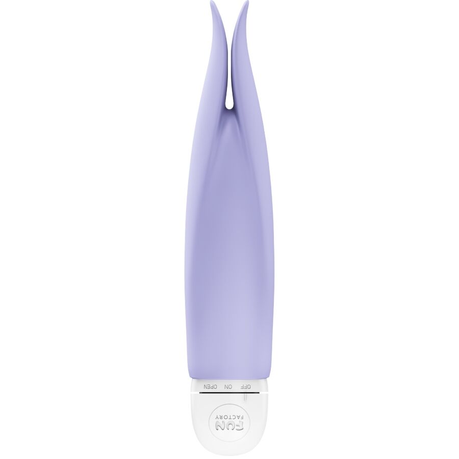 Fun Factory Volita Vibratore Clitorideo Lay-On in Silicone Viola