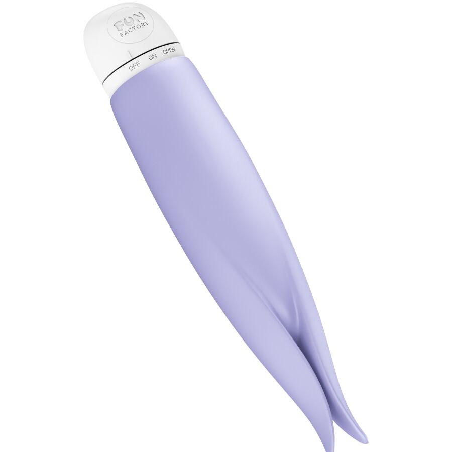 Fun Factory Volita Vibratore Clitorideo Lay-On in Silicone Viola - immagine 3