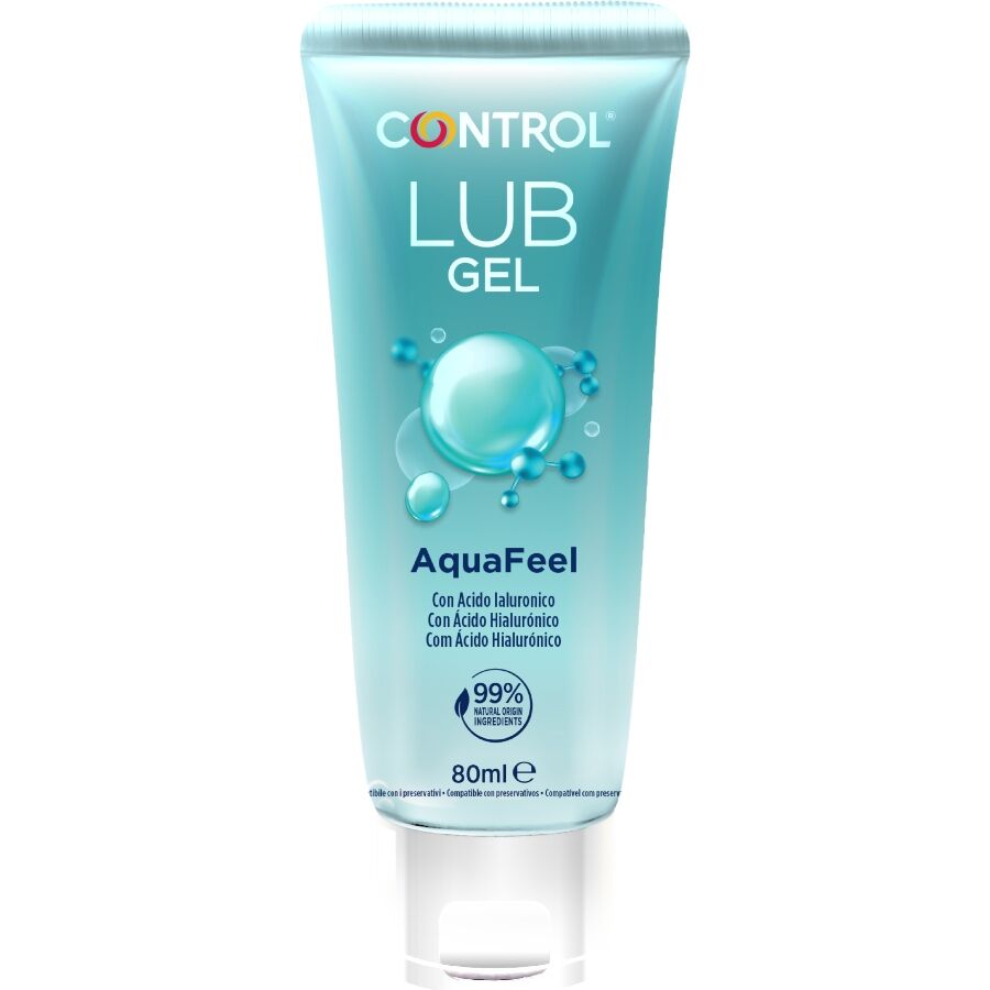 Control Aquafeel Lubrificante con Acido Ialuronico 80ml