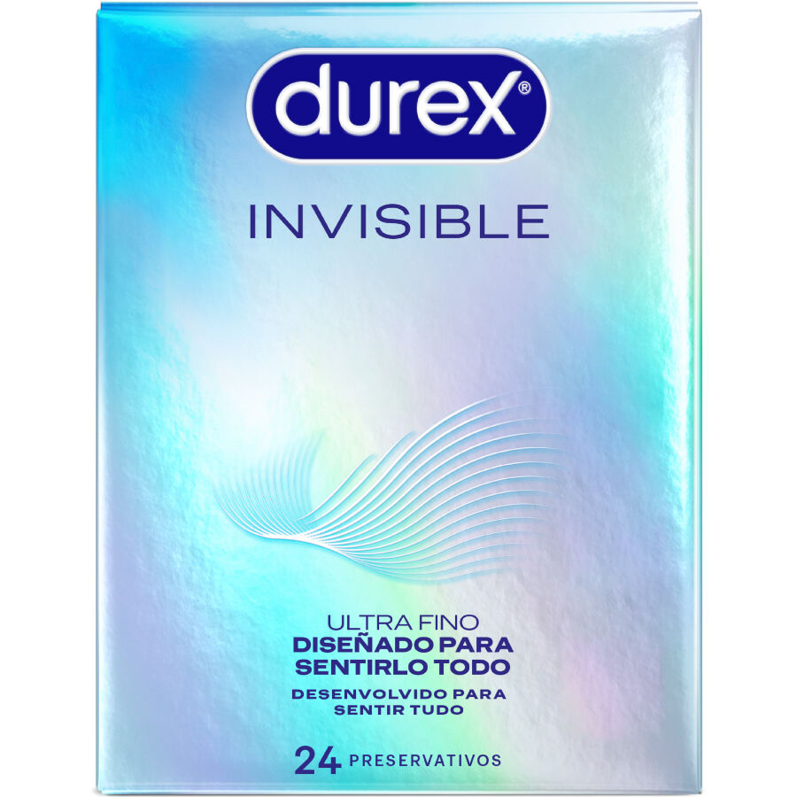 DUREX - PRESERVATIVI INVISIBILI ULTRA SOTTILI 24 UNITÀ