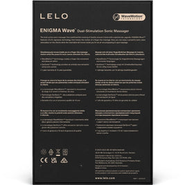 LELO Enigma Wave Massaggiatore a Tripla Vibrazione Premium Nero - immagine 5