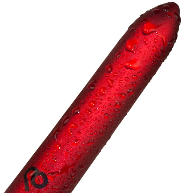 Rocks-Off Proiettile Vibrante Ricaricabile USB in Rosso Papavero - immagine 2