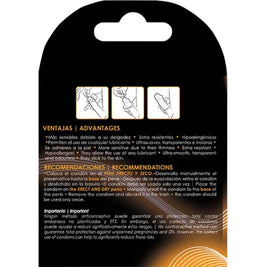 UNIQ - PRESERVATIVO SENZA LATTICE CLASSIC 3 UNITÀ