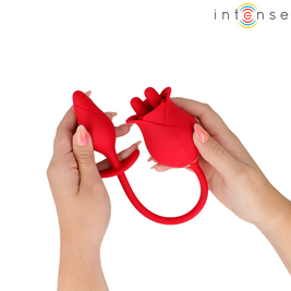 Intense Melanie Stimolatore Doppio con Lingua Zigzag Premium - immagine 2