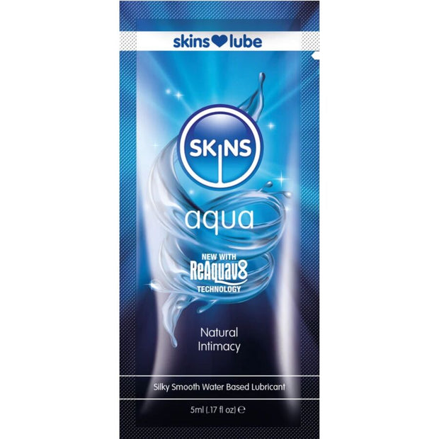 Skins Aqua Lubrificante Base Acqua Monodose 5ml Body-Safe