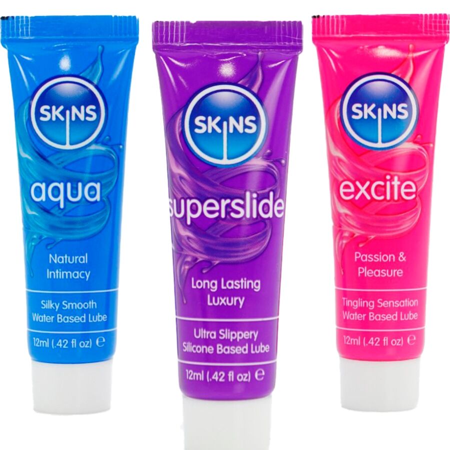 Skins Kit Lubrificanti Vitali Aqua Superslide Excite 3x12ml - immagine 2