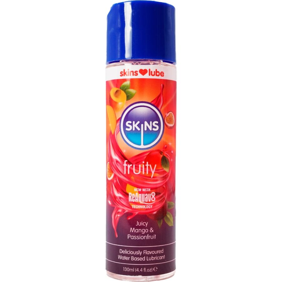 Skins Lubrificante Aromatizzato Mango e Frutto della Passione 130ml
