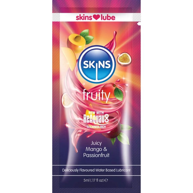 Skins Lubrificante Fruttato Mango e Passion Fruit Monodose 5ml