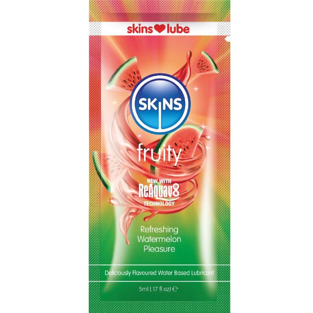 Skins Lubrificante Anguria Monodose 5ml Base Acqua Body-Safe