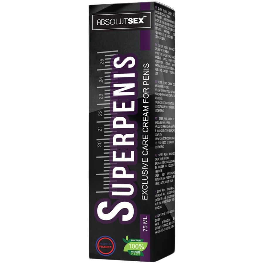 Ruf SuperPenis Crema Massaggio Benessere Intimo Uomo 75ml - immagine 3