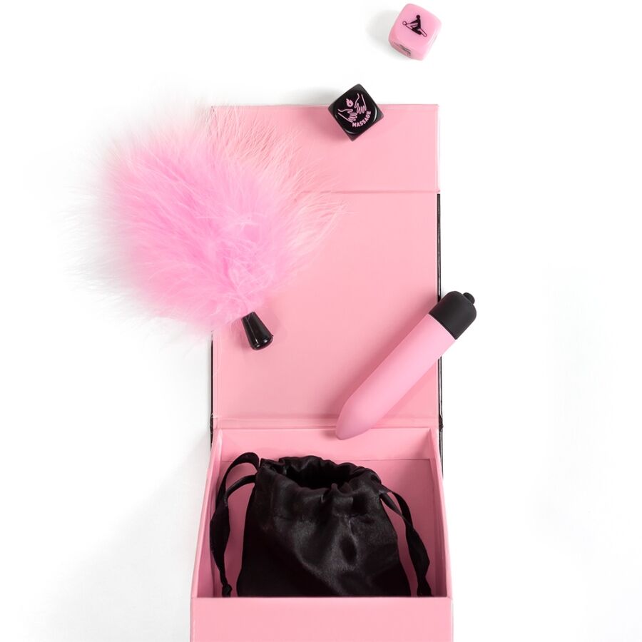 SecretPlay Pleasures Box Gioco Coppia con Dadi e Vibratore - immagine 5