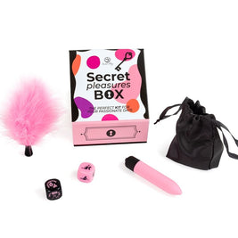 SecretPlay Pleasures Box Gioco Coppia con Dadi e Vibratore - immagine 2