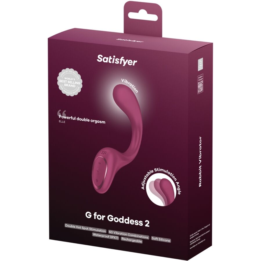 Satisfyer G Per Dea 2 Vibratore Rabbit Premium in Silicone - immagine 6