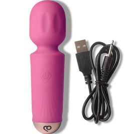 Rocks-Off Mini Wand Ricaricabile 16 Funzioni in Silicone Rosa - immagine 4