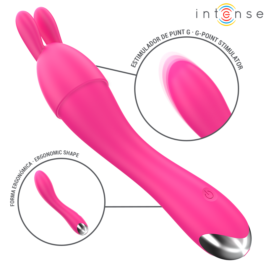 Intense Cher Vibratore Premium con 20 Modalità e Testine Intercambiabili - immagine 5