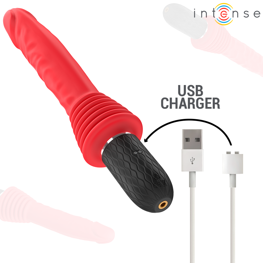 Intense Cynthia Vibratore Premium con Telecomando e Funzione Calore - immagine 10