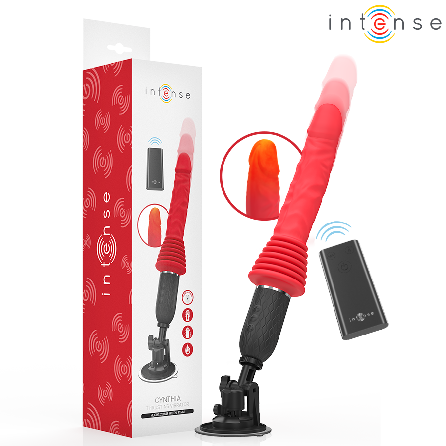 Intense Cynthia Vibratore Premium con Telecomando e Funzione Calore