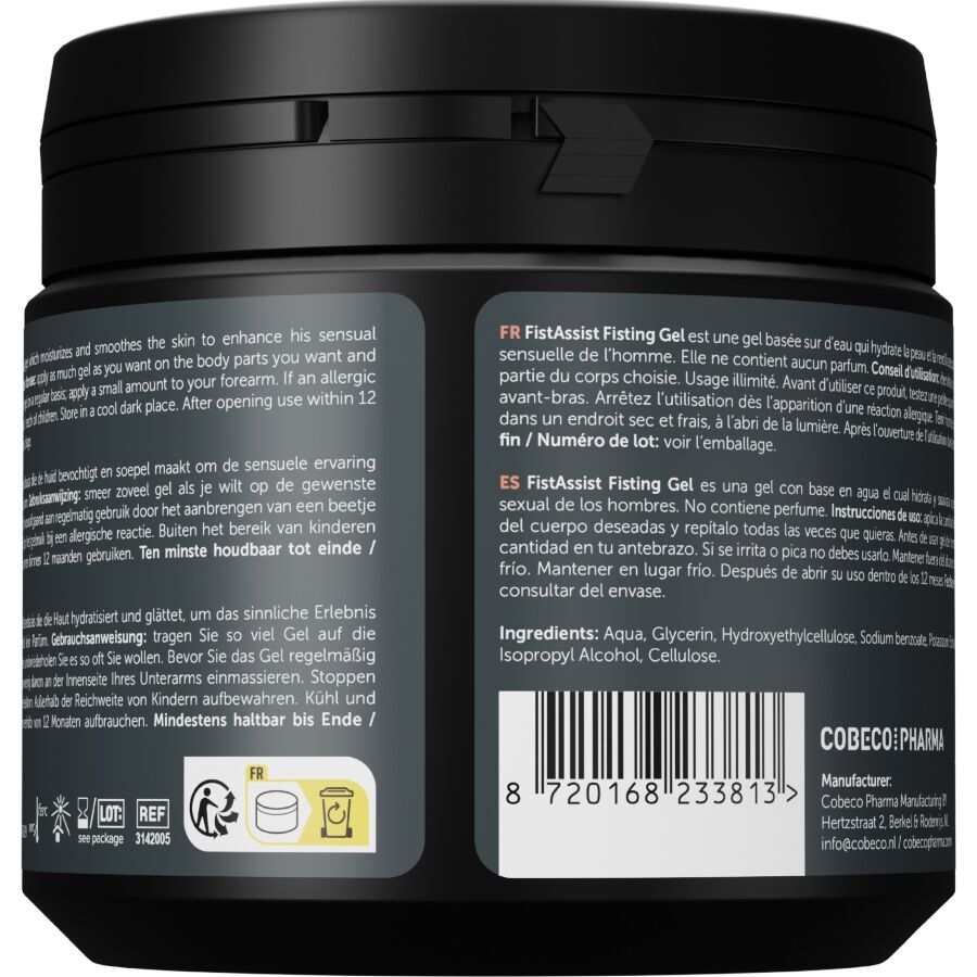 Cobeco Fist Assist Lubrificante Extra-Denso a Base Acqua 500ml - immagine 2