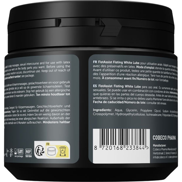 Cobeco Fist Assist Lubrificante Extra-Denso 500ml Body-Safe - immagine 2