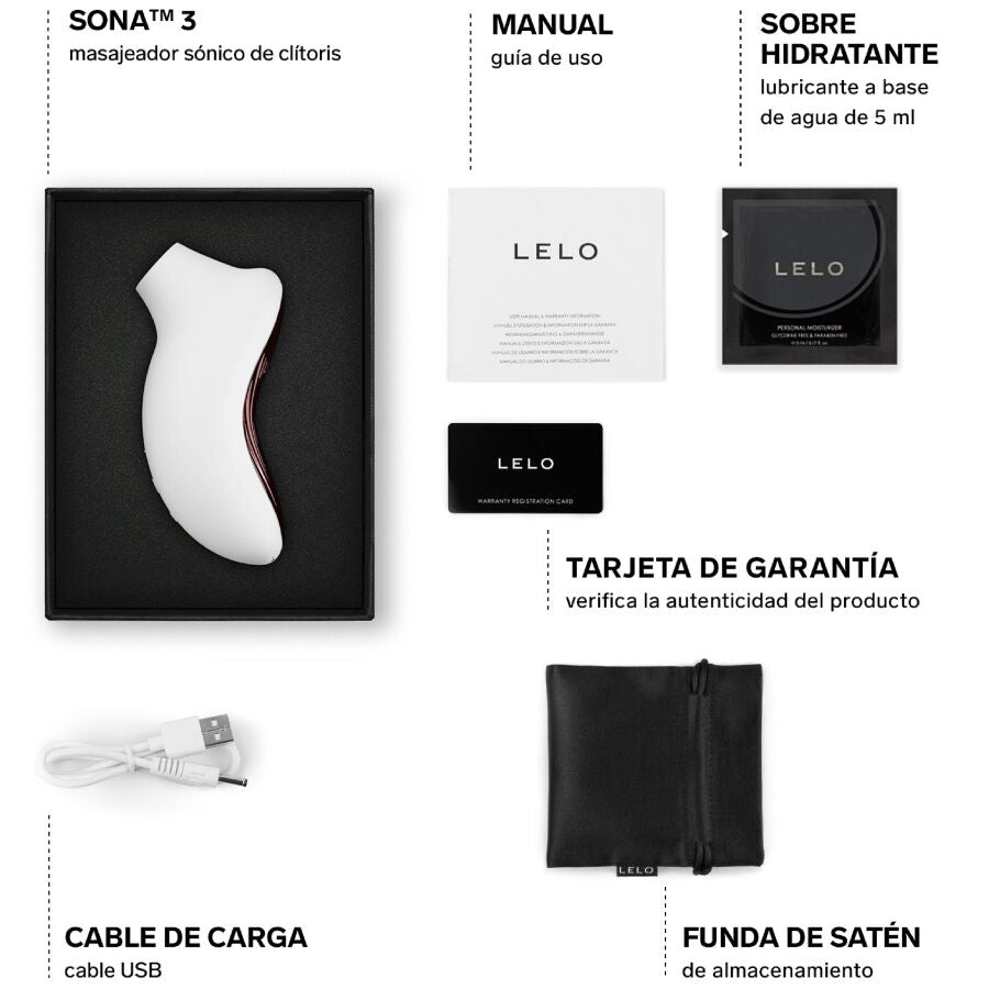 LELO SONA 3 Crema Stimolatore Sonico Body-Safe Premium - immagine 5