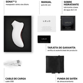 LELO SONA 3 Crema Stimolatore Sonico Body-Safe Premium - immagine 5