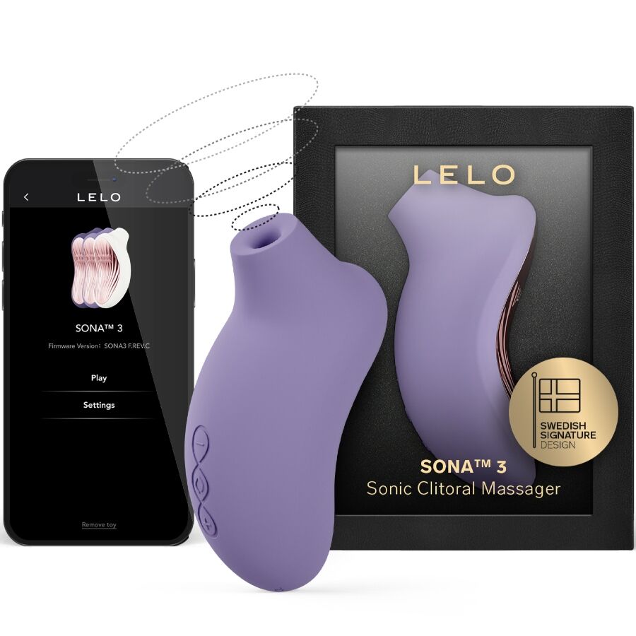 LELO SONA 3 Stimolatore Sonico Premium in Silicone Violet Dusk